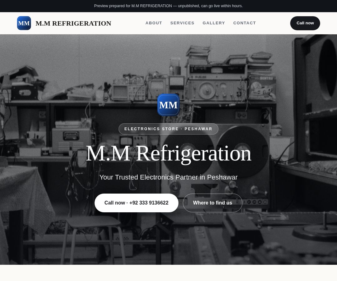 M.M REFRIGERATION