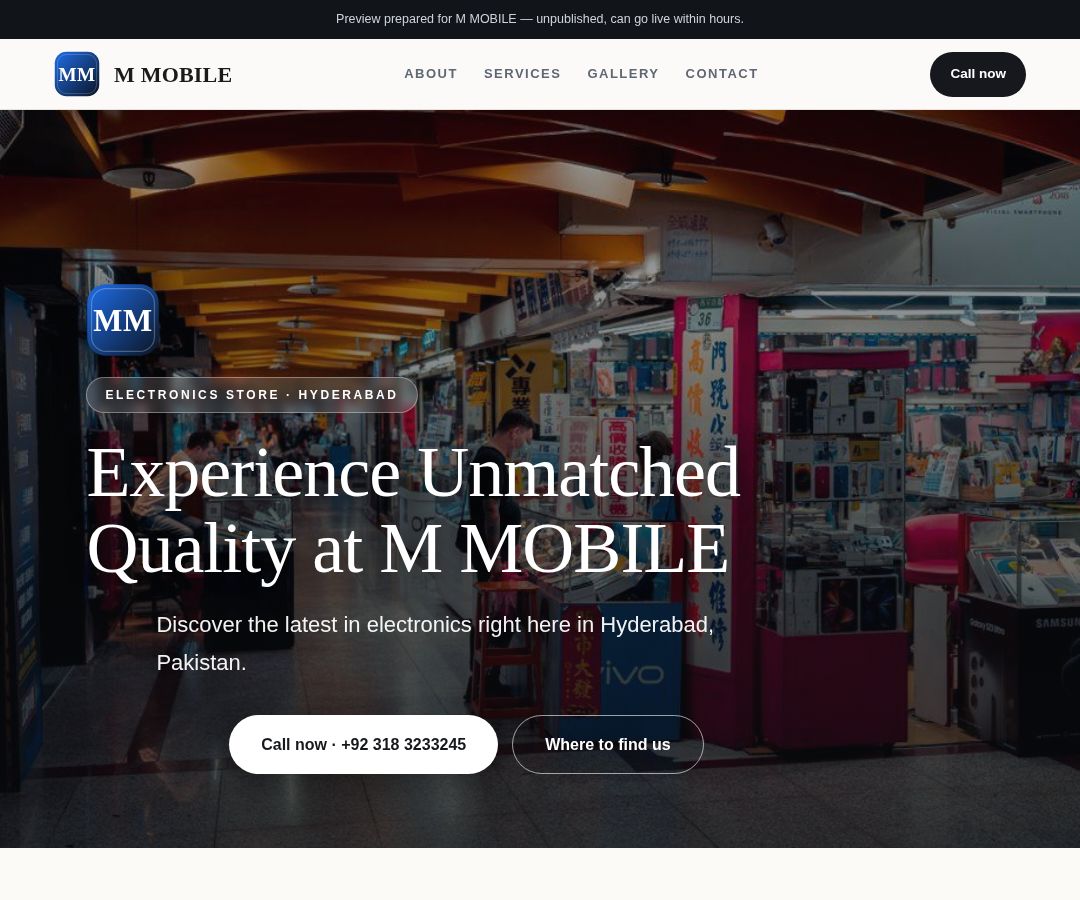 M MOBILE