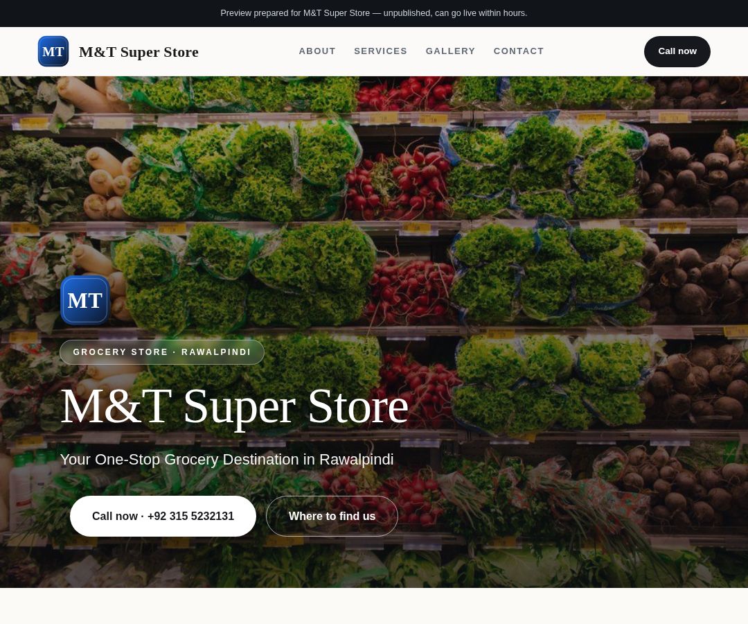 M&T Super Store