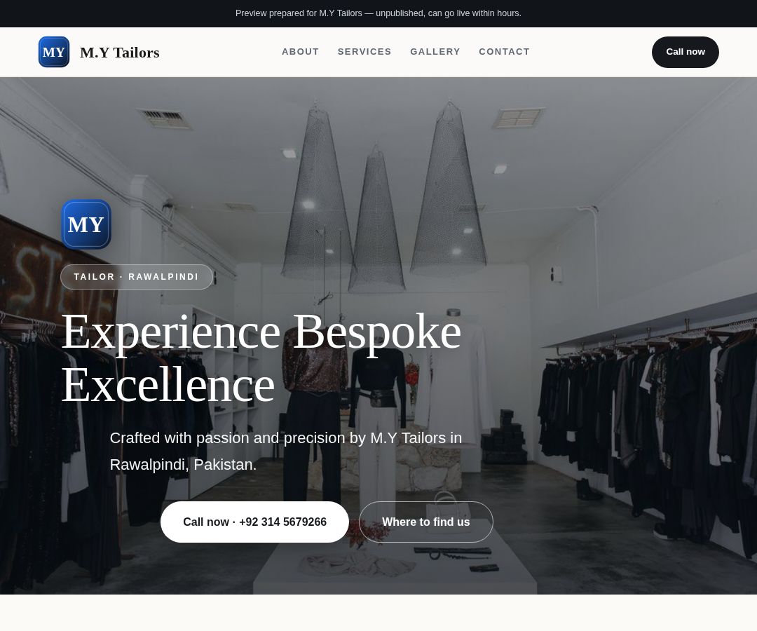 M.Y Tailors