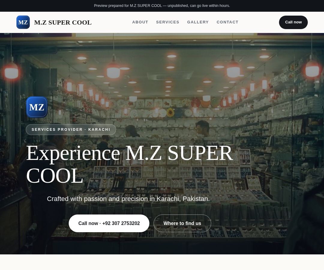 M.Z SUPER COOL