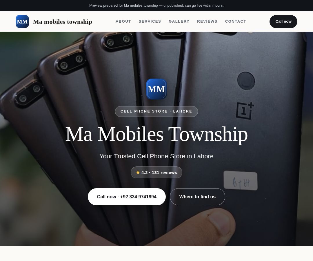 Ma mobiles township