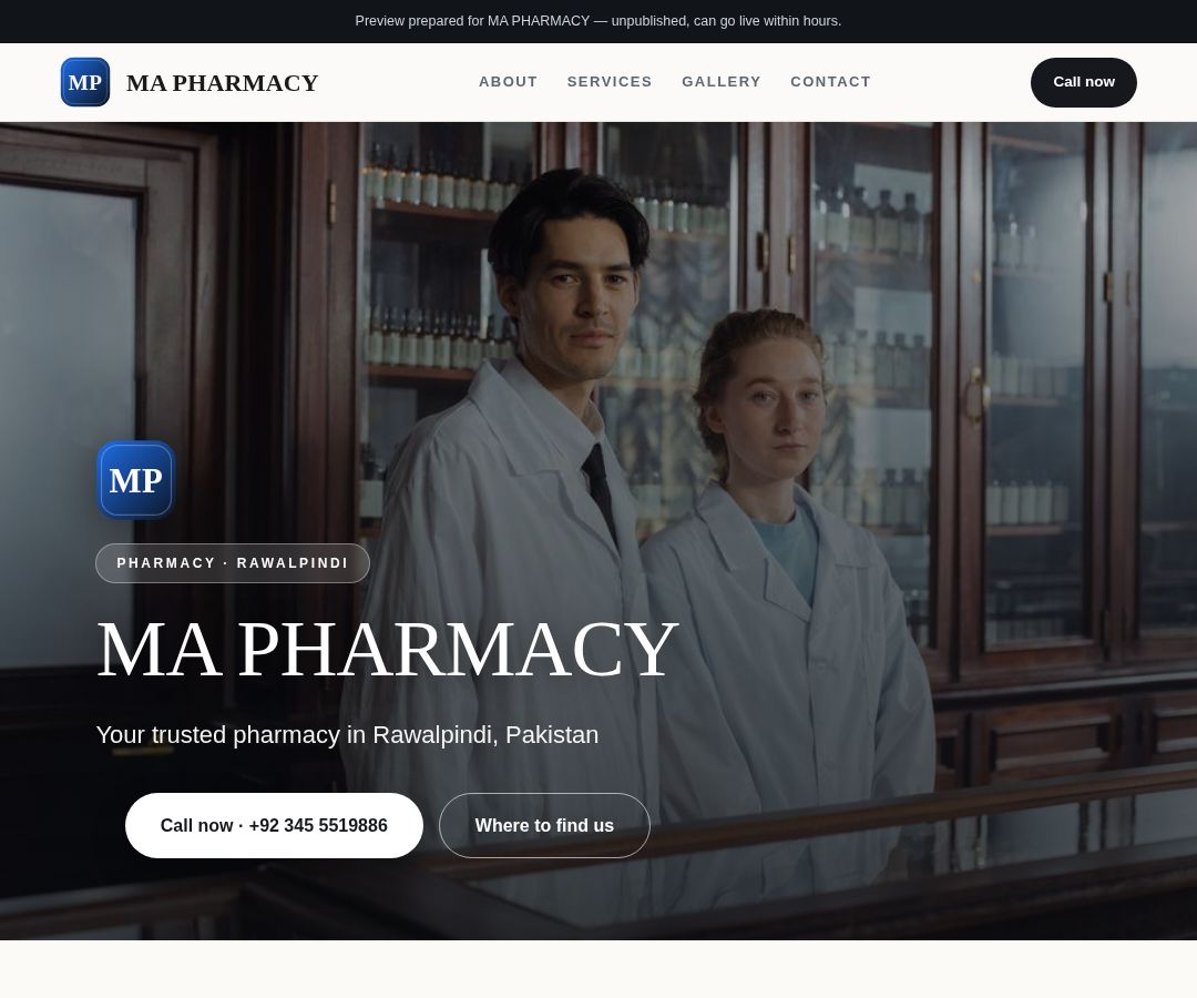 MA PHARMACY