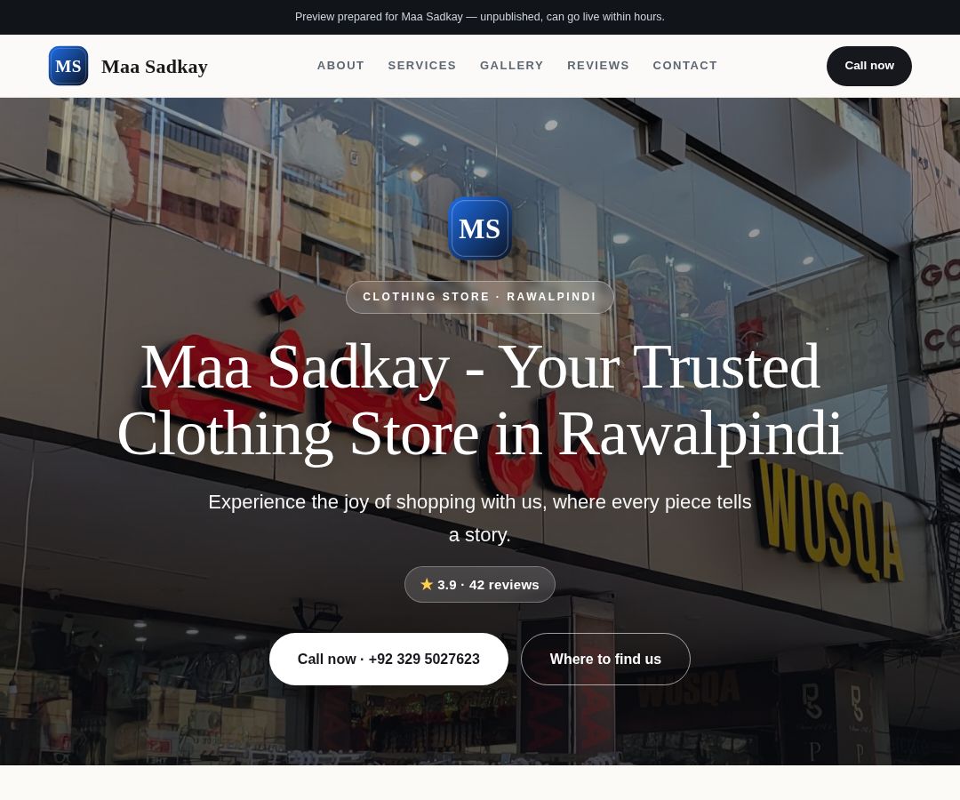 Maa Sadkay