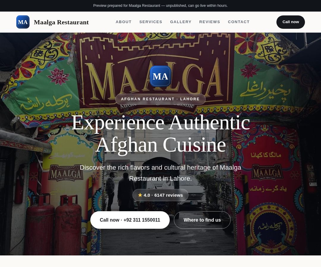 Maalga Restaurant