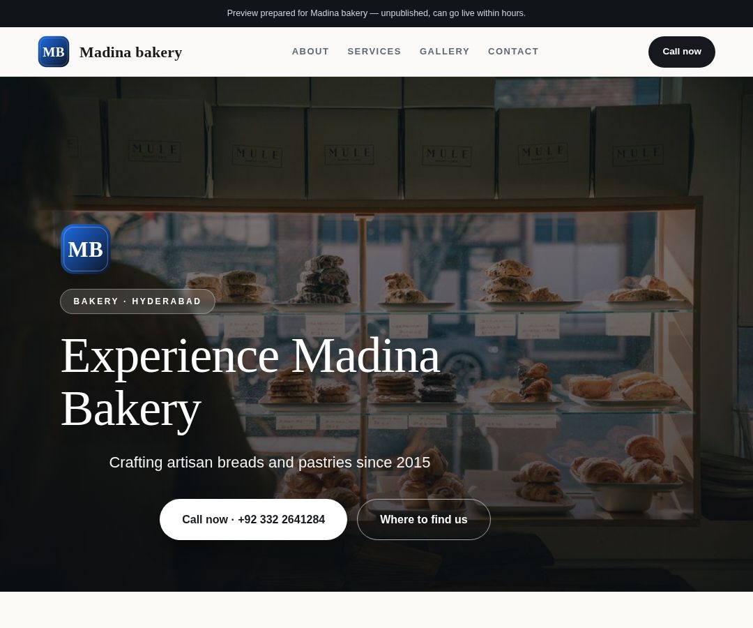 Madina bakery