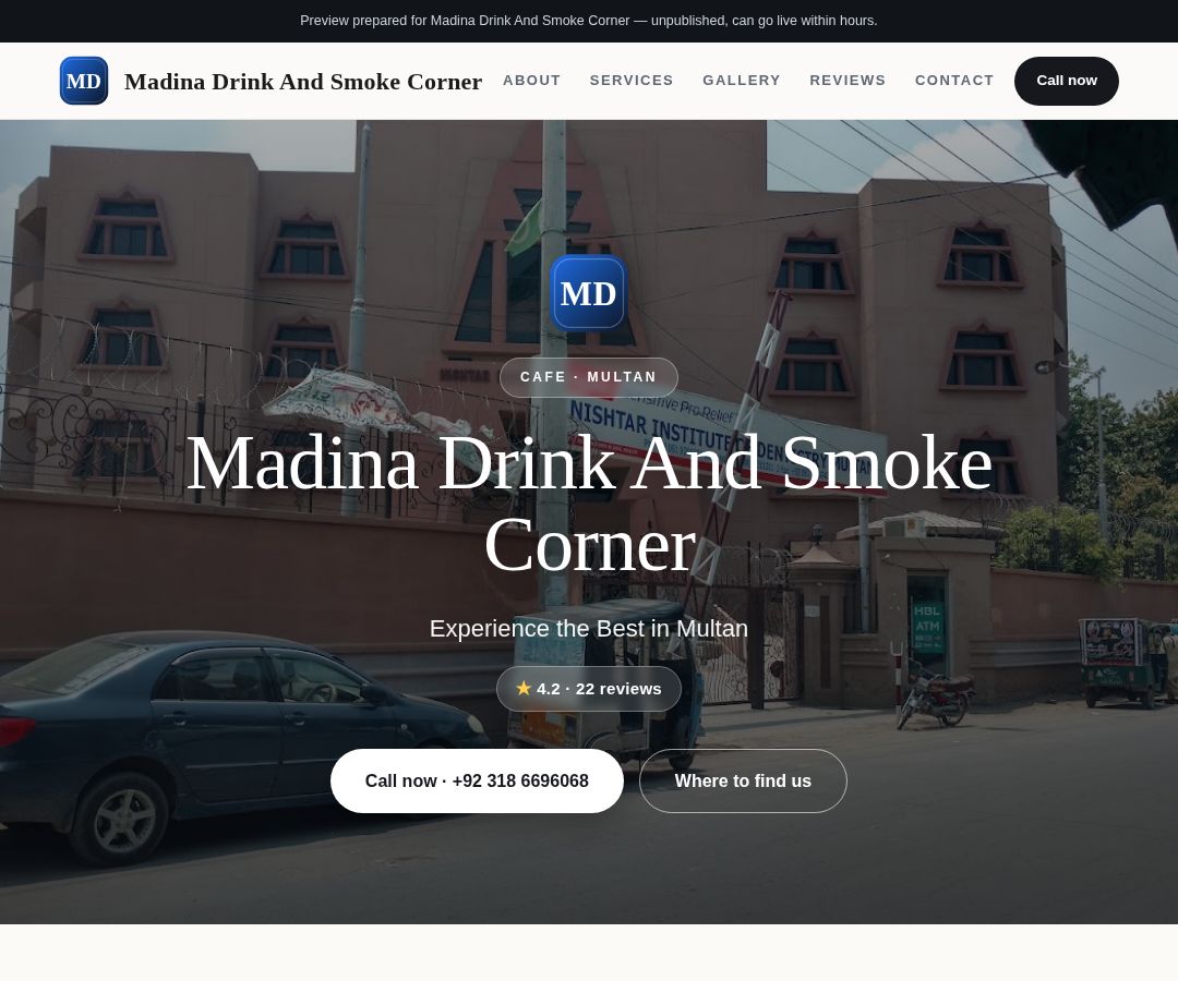 Madina Drink And Smoke Corner