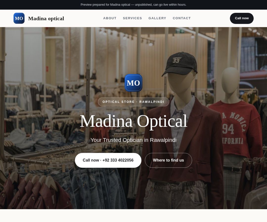 Madina optical