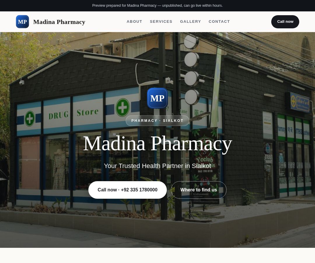 Madina Pharmacy