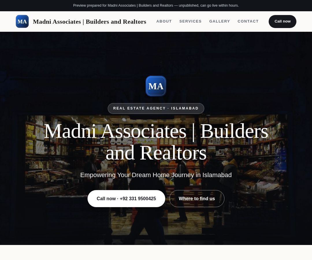 Madni Associates | Builders and Realtors