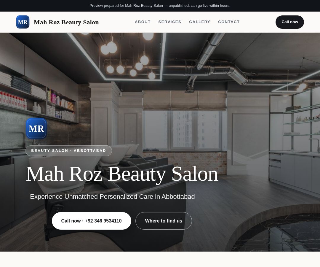 Mah Roz Beauty Salon