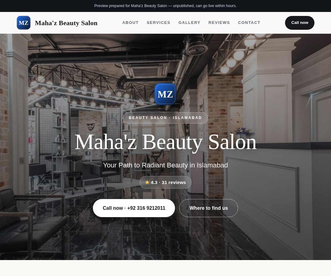 Maha'z Beauty Salon