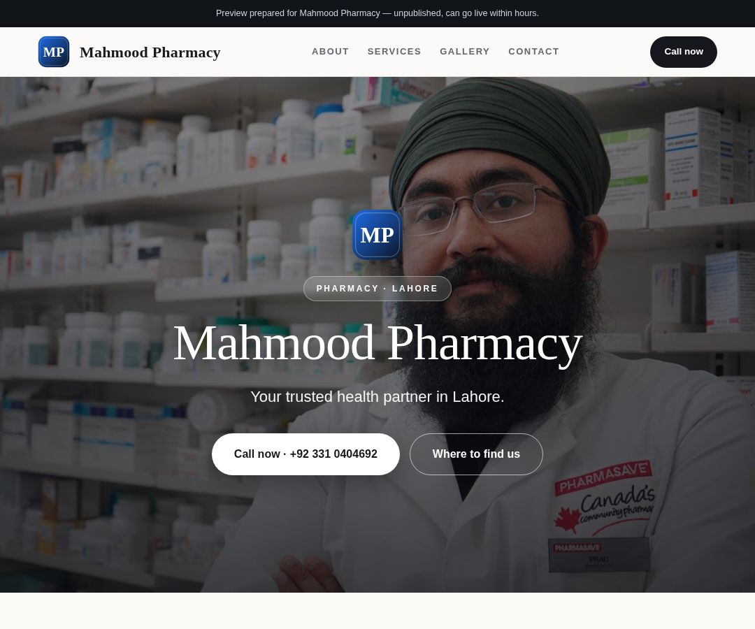Mahmood Pharmacy