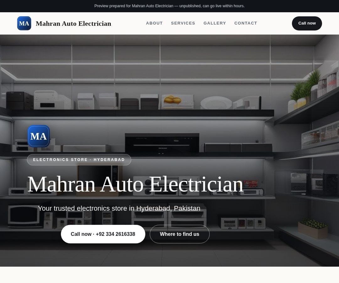 Mahran Auto Electrician