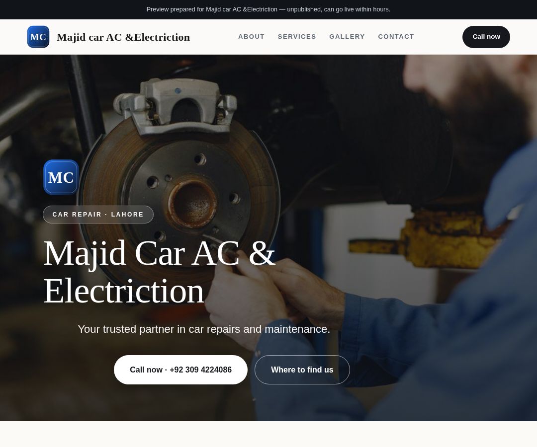 Majid car AC &Electriction