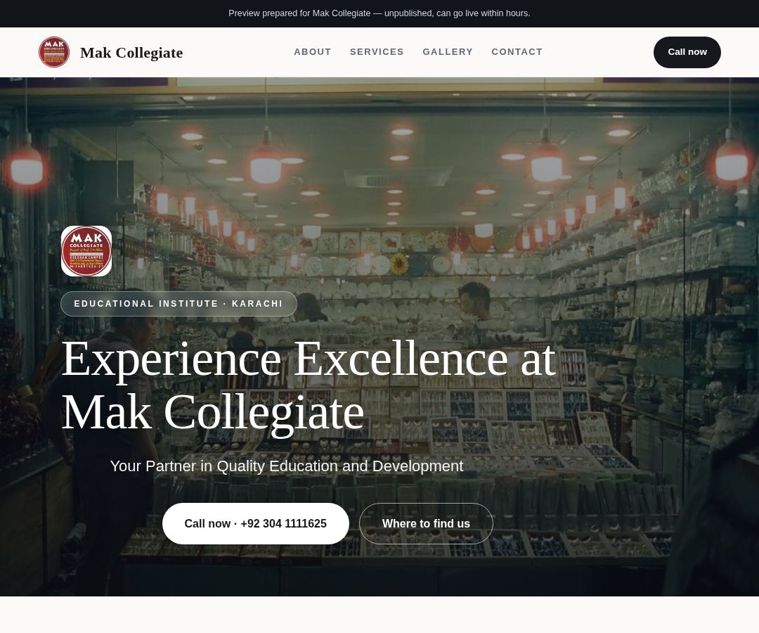 Mak Collegiate