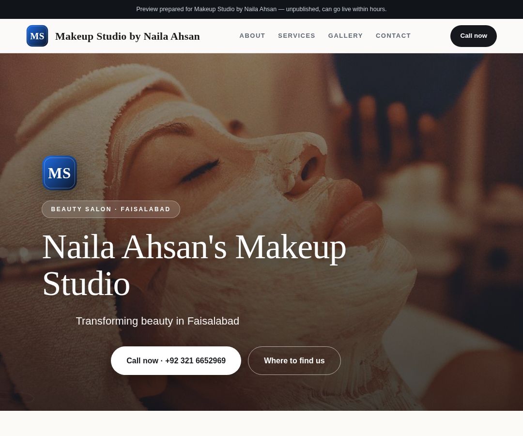 Makeup Studio by Naila Ahsan