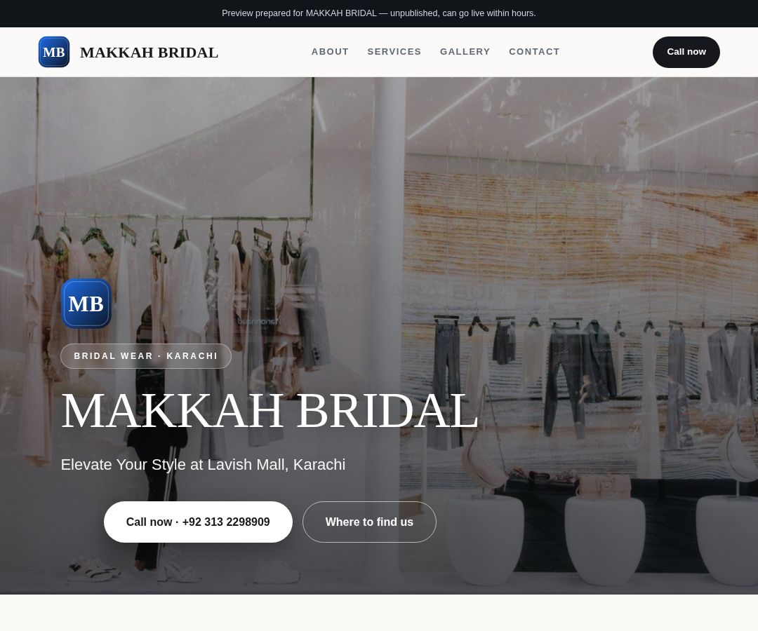 MAKKAH BRIDAL