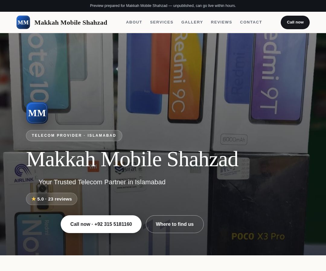Makkah Mobile Shahzad