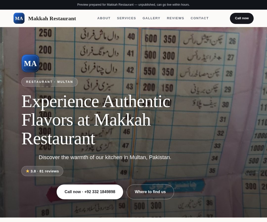 Makkah Restaurant