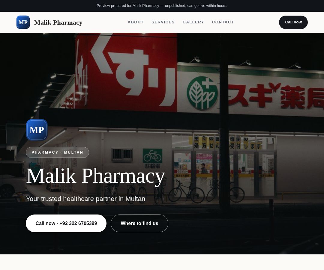 Malik Pharmacy