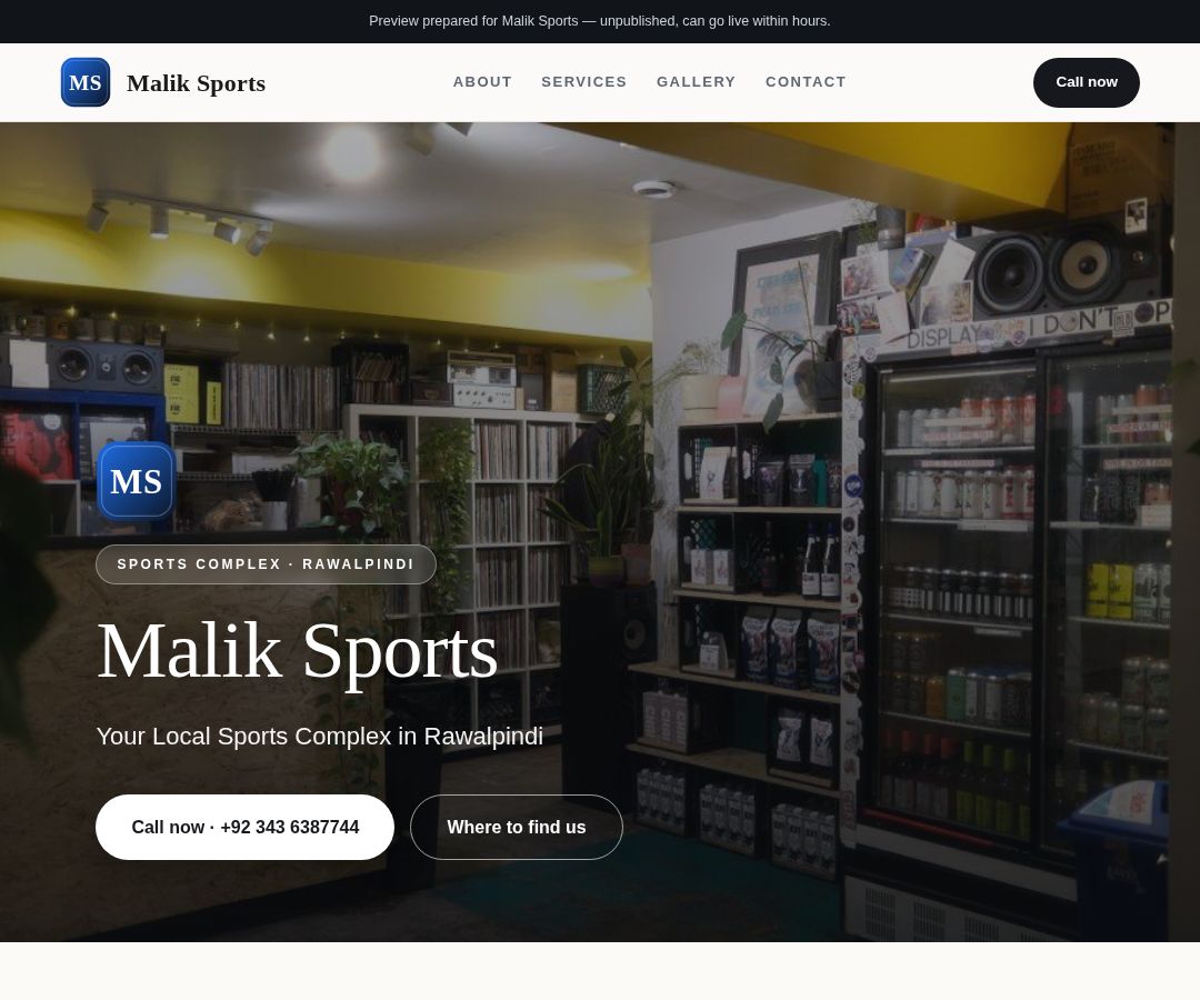 Malik Sports