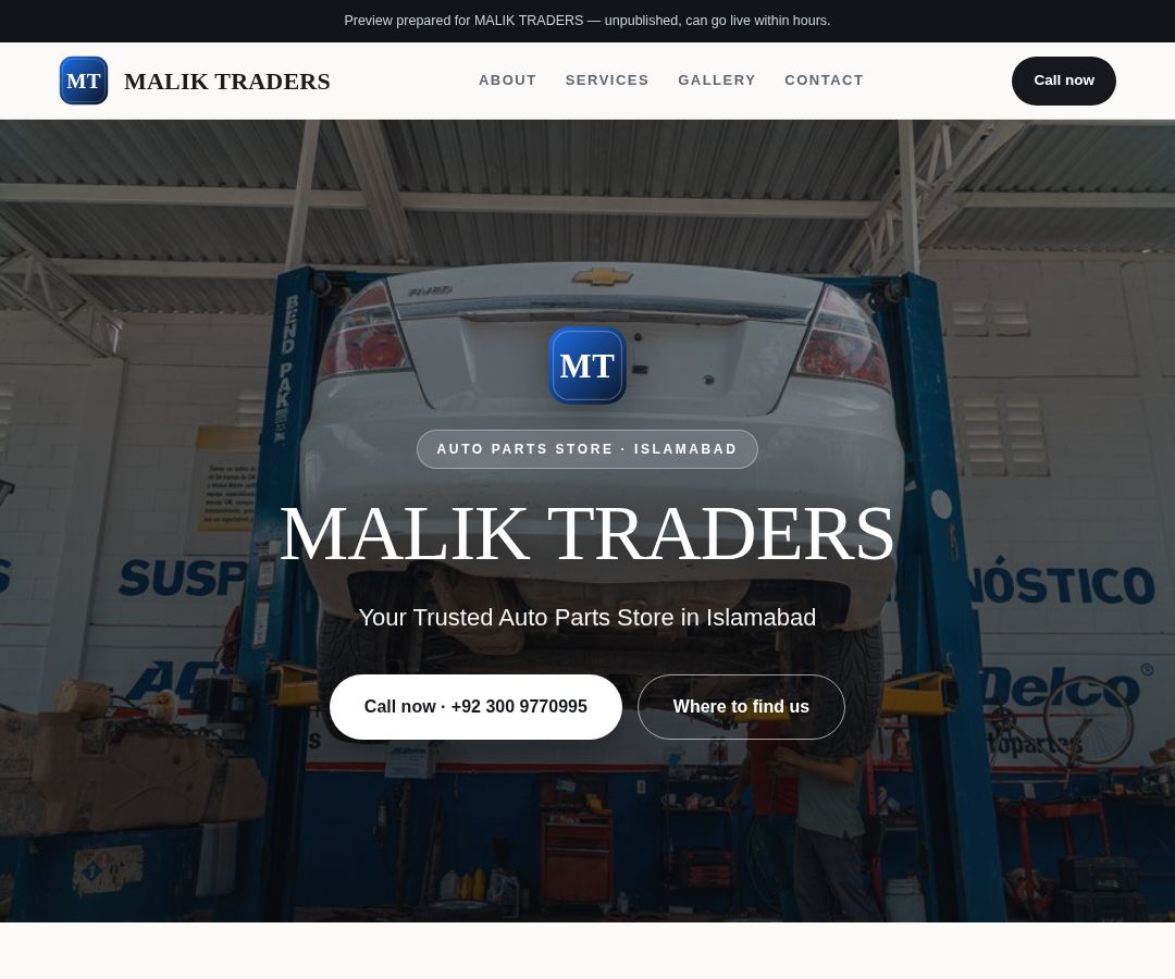 MALIK TRADERS