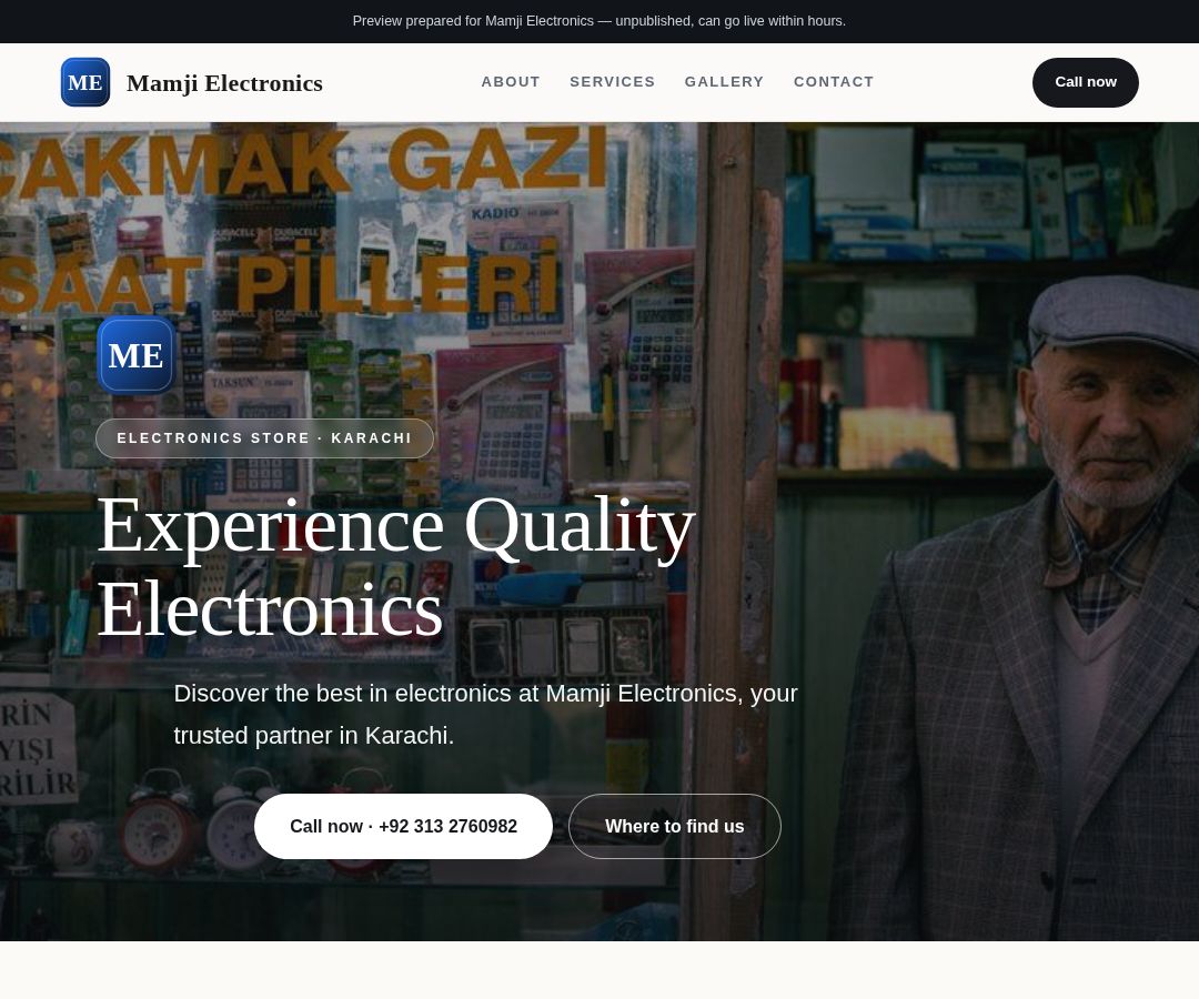 Mamji Electronics