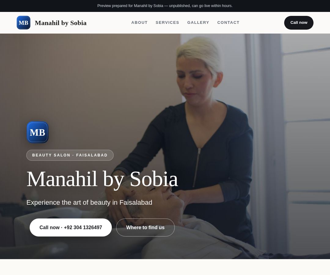 Manahil by Sobia