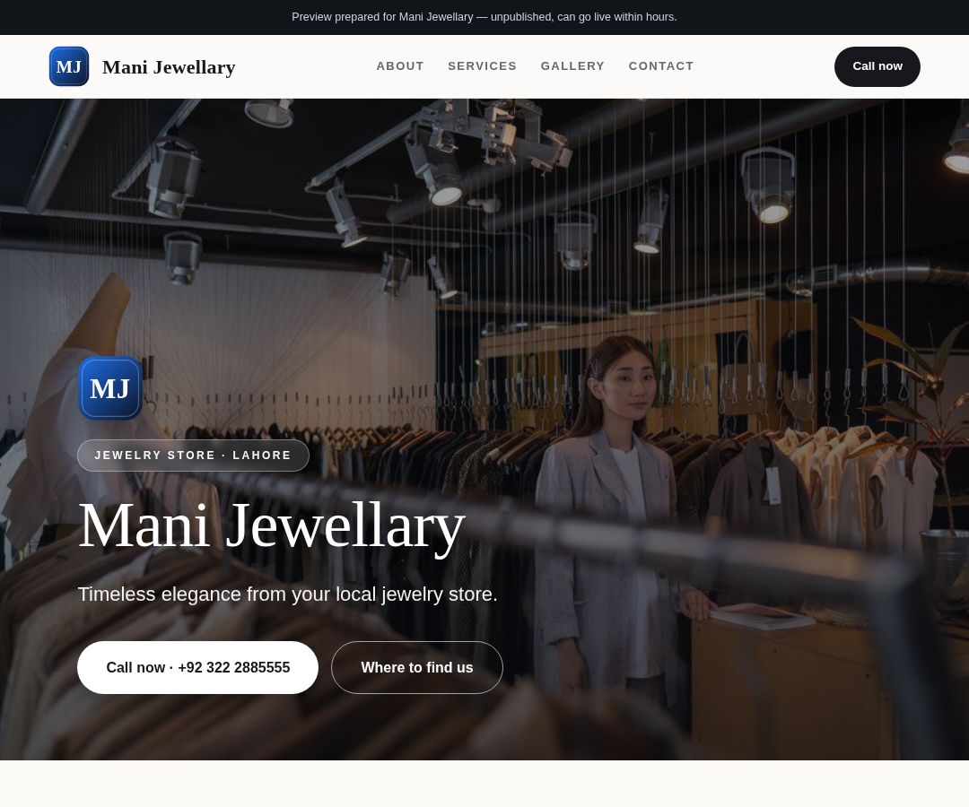 Mani Jewellary
