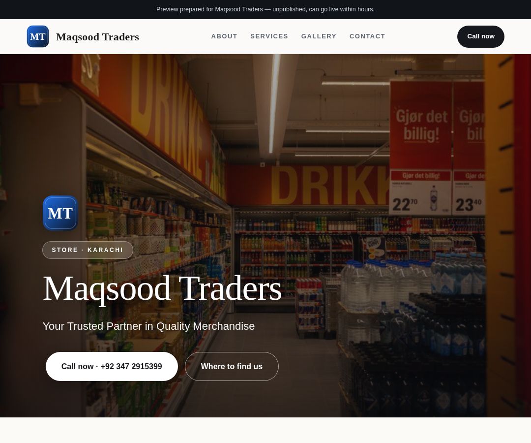 Maqsood Traders