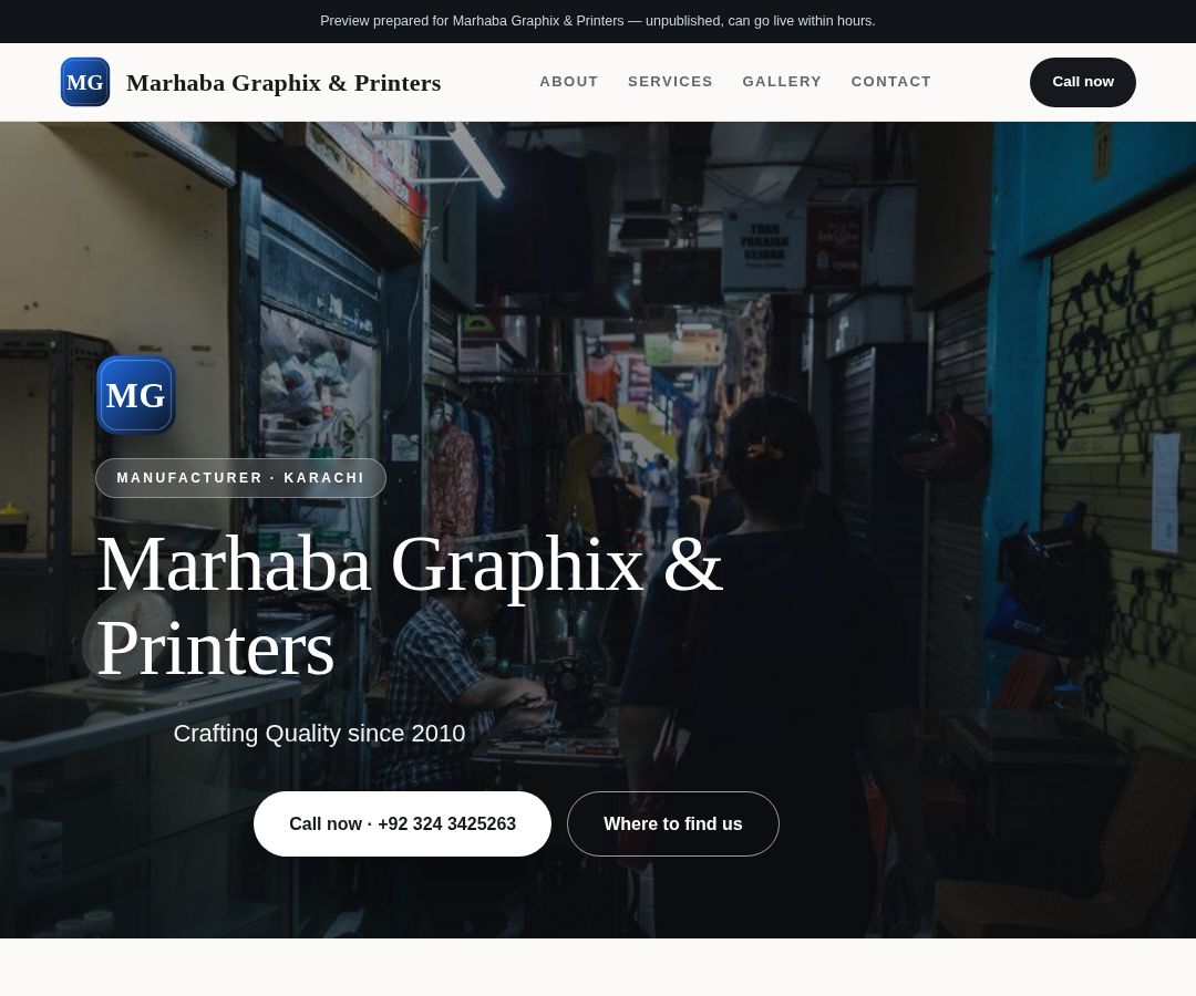 Marhaba Graphix & Printers