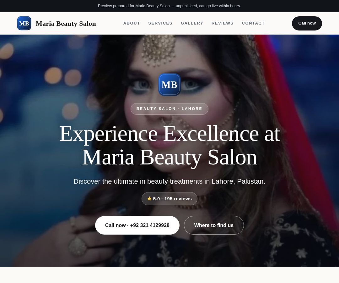 Maria Beauty Salon