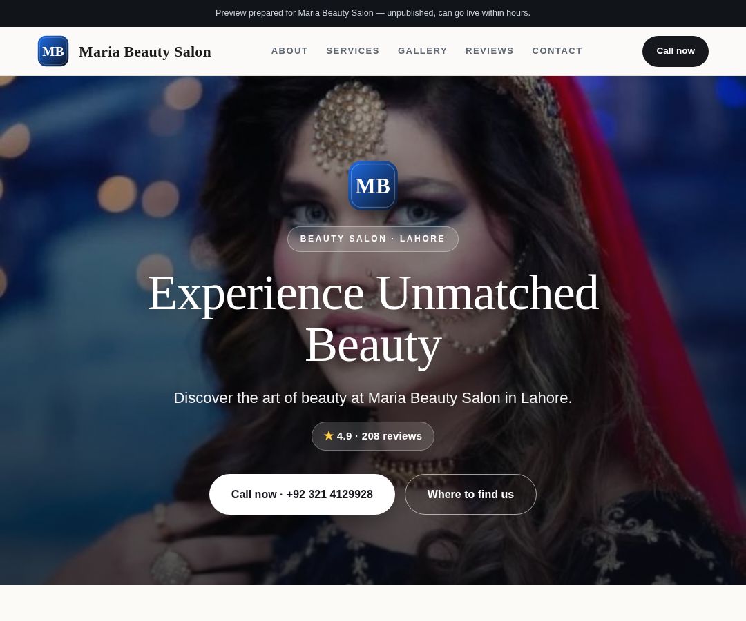 Maria Beauty Salon
