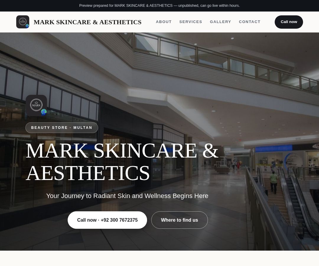 MARK SKINCARE & AESTHETICS
