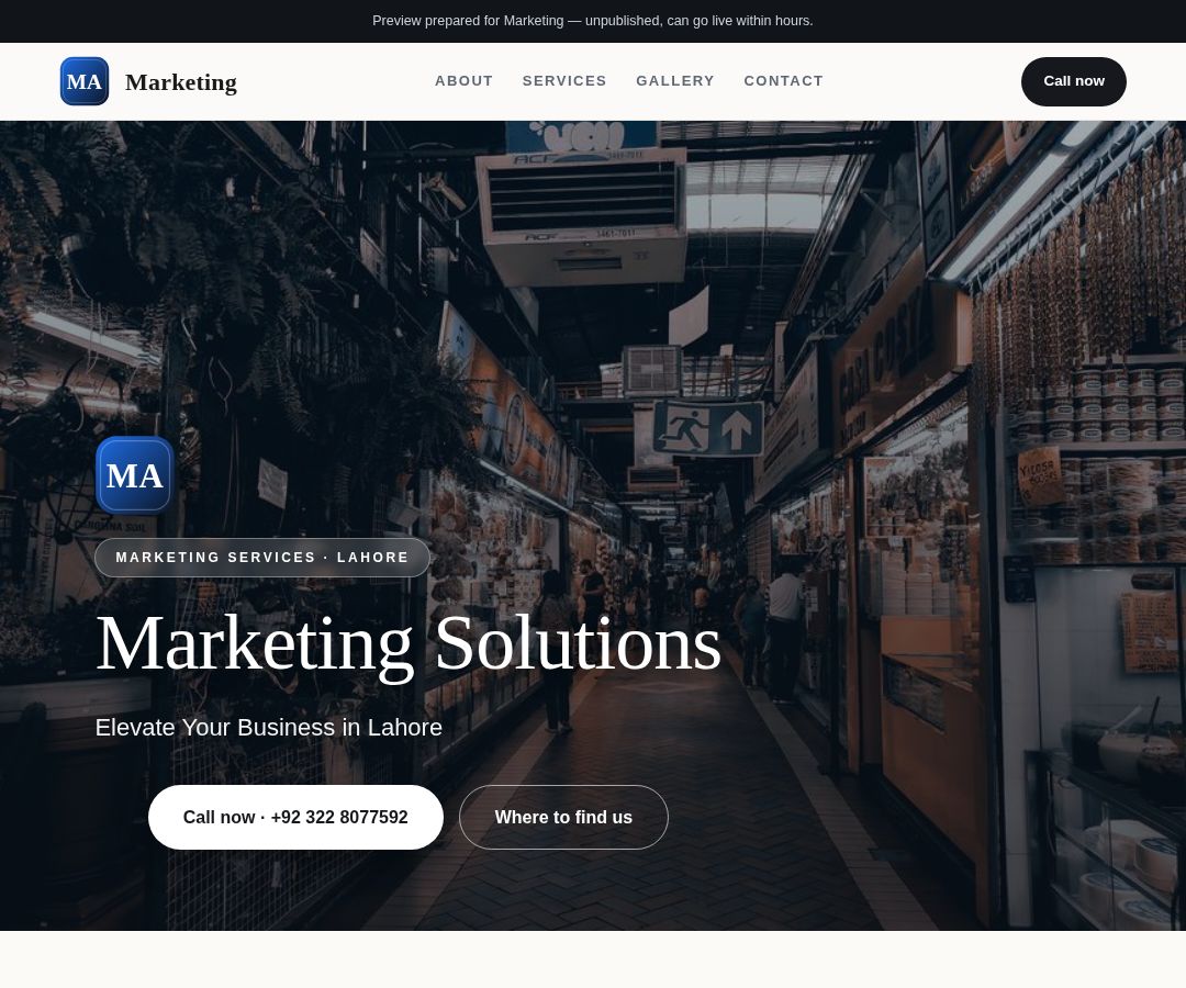 Marketing