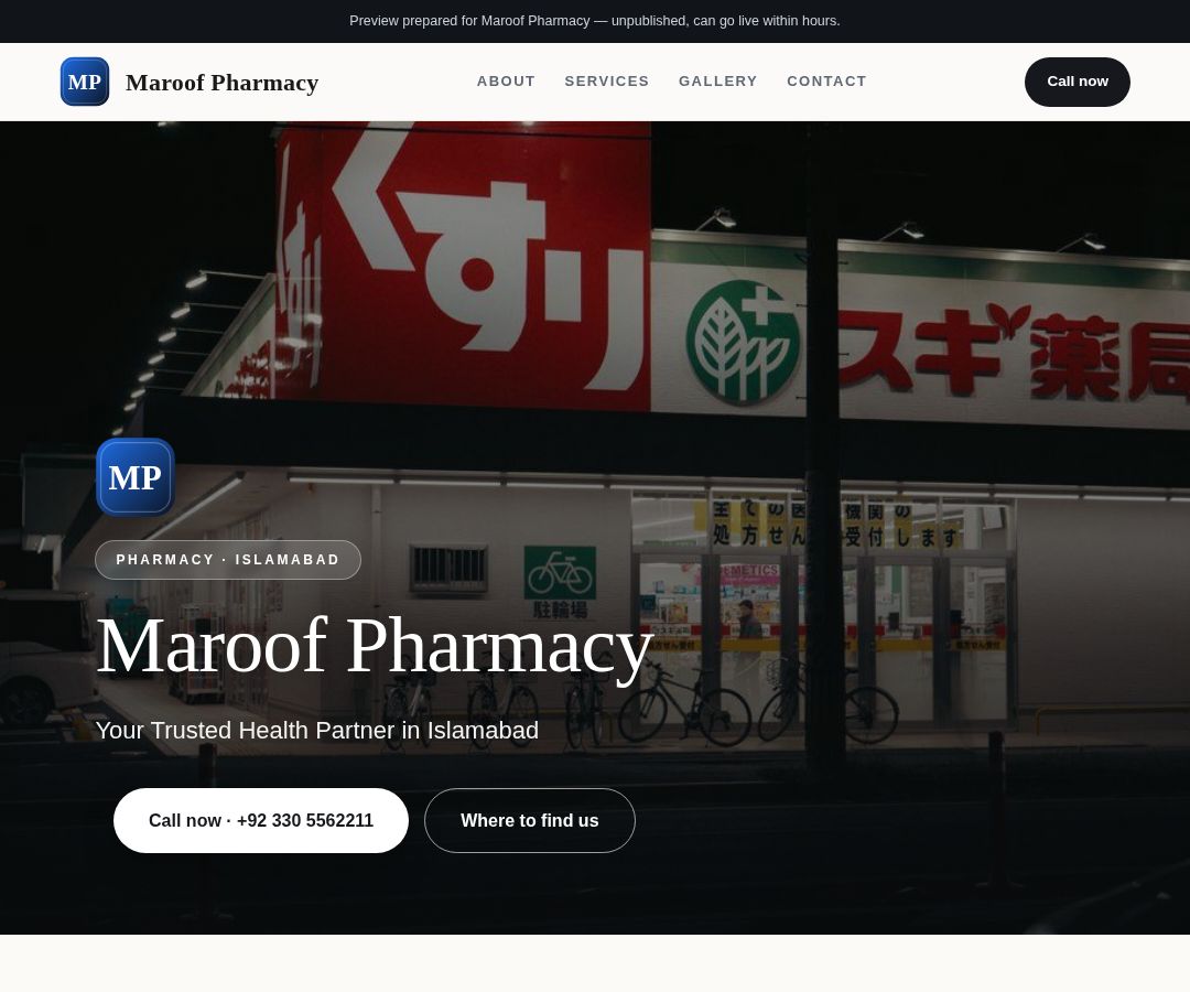Maroof Pharmacy