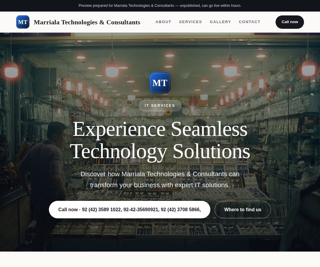 Marriala Technologies & Consultants