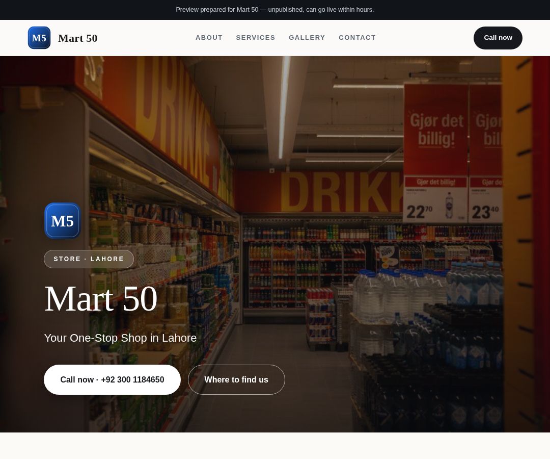 Mart 50