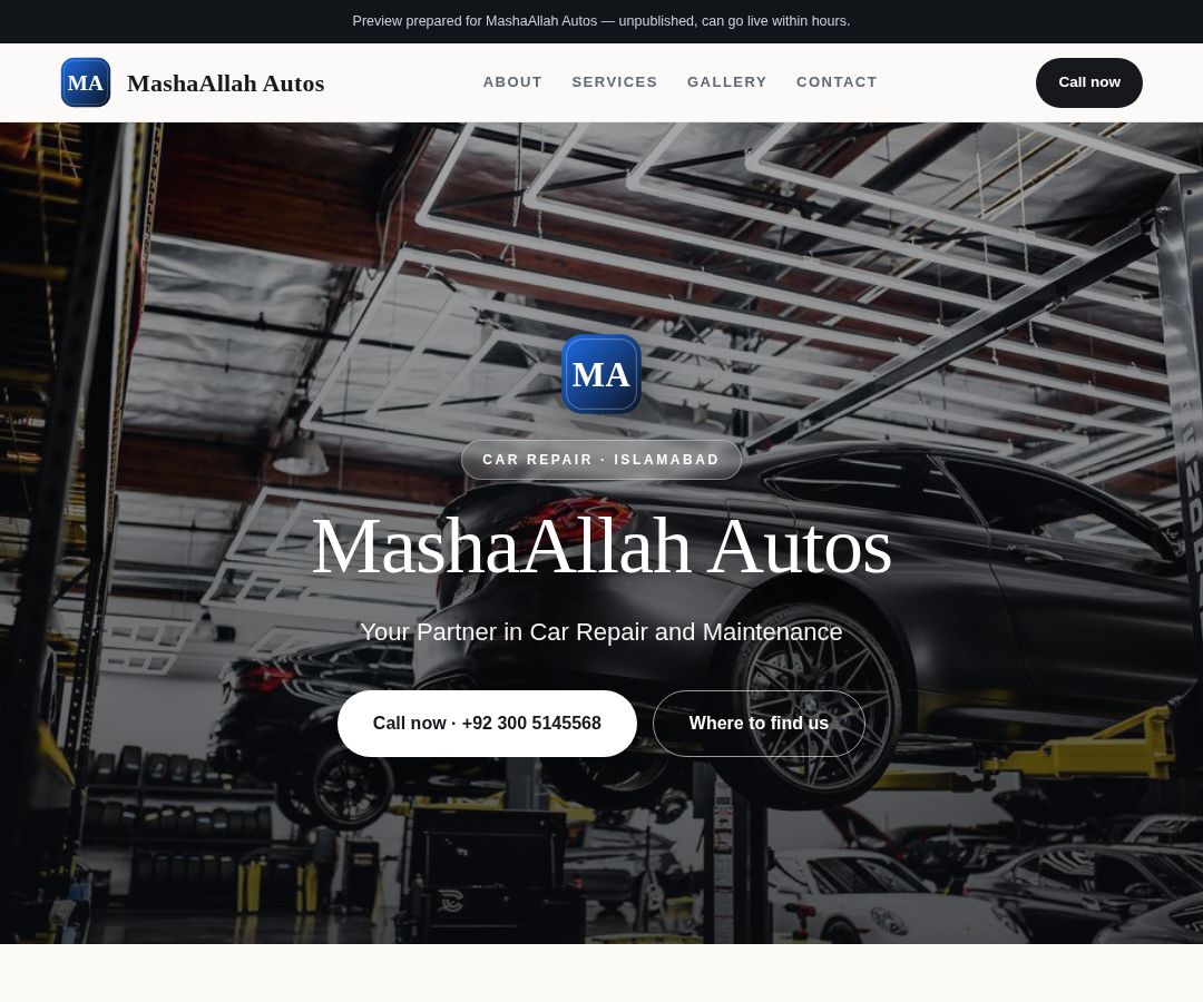 MashaAllah Autos