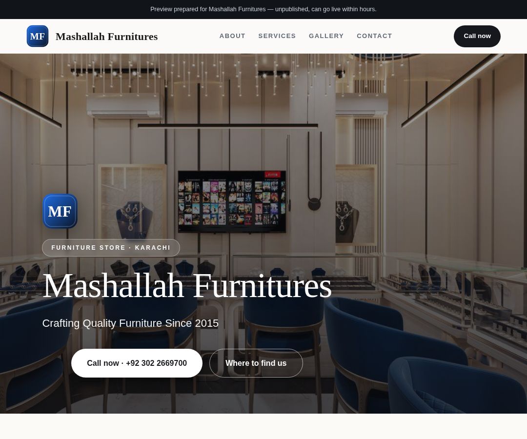 Mashallah Furnitures