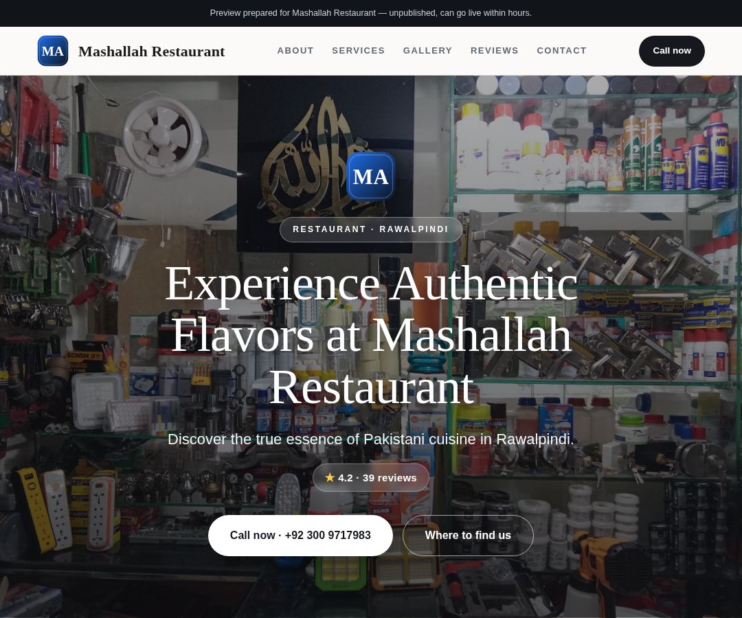Mashallah Restaurant