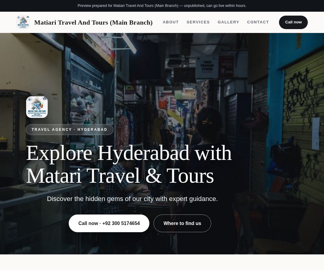 Matiari Travel And Tours (Main Branch)