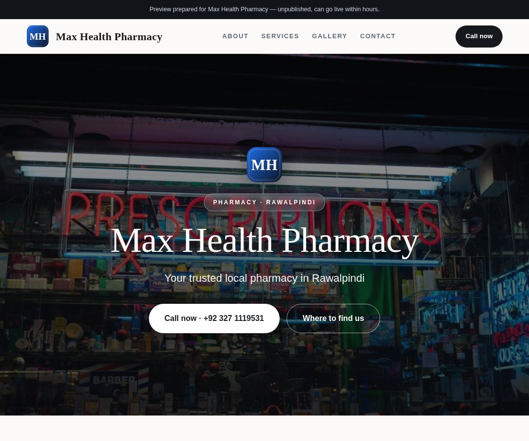 Max Health Pharmacy