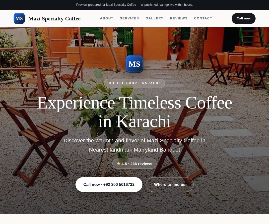 Mazi Specialty Coffee