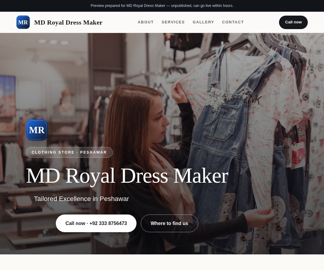 MD Royal Dress Maker