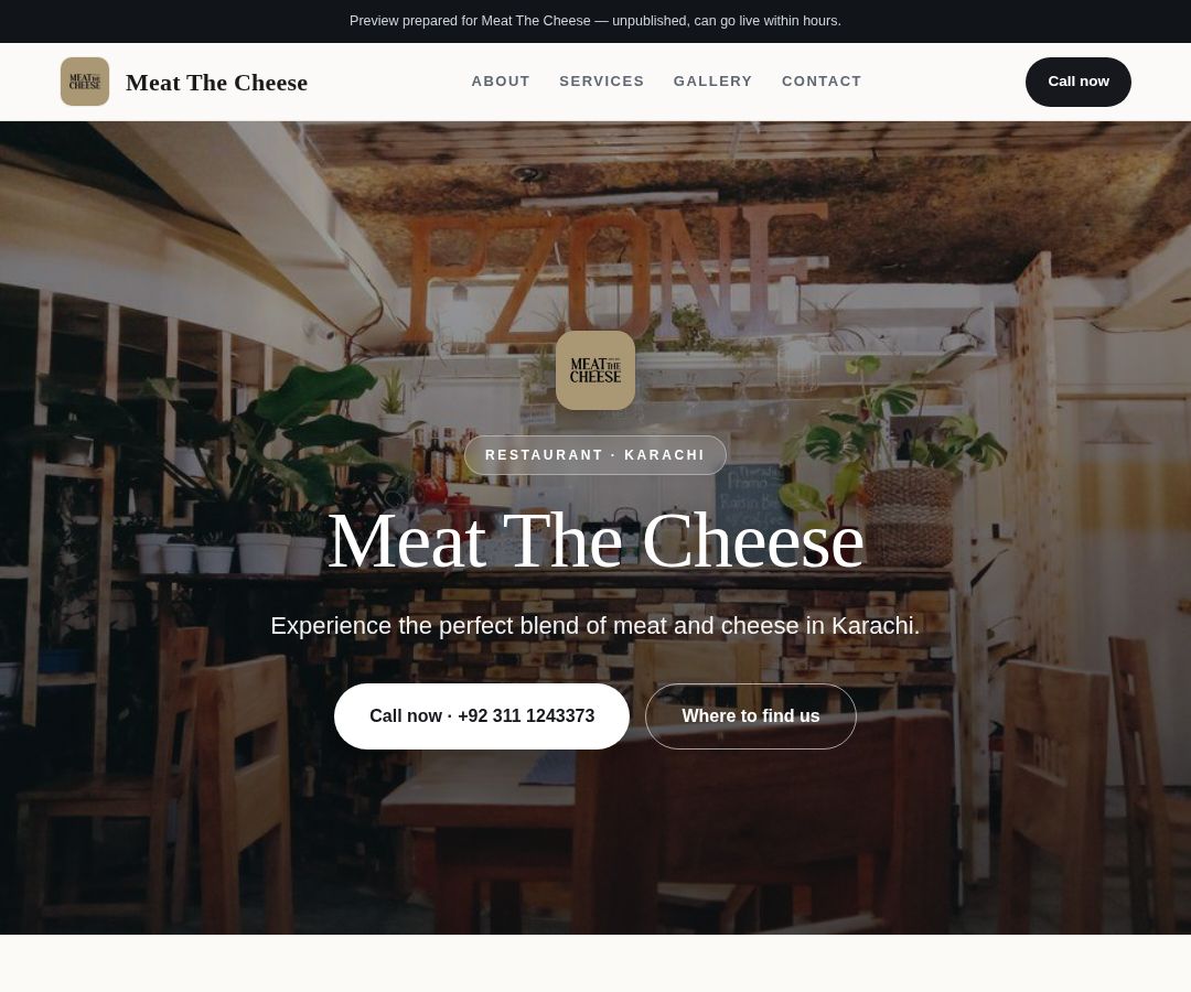 Meat The Cheese