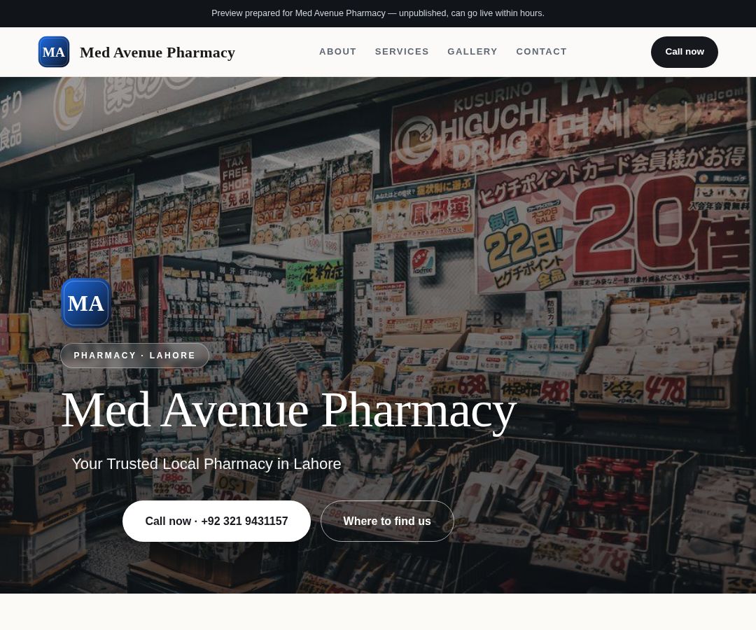 Med Avenue Pharmacy