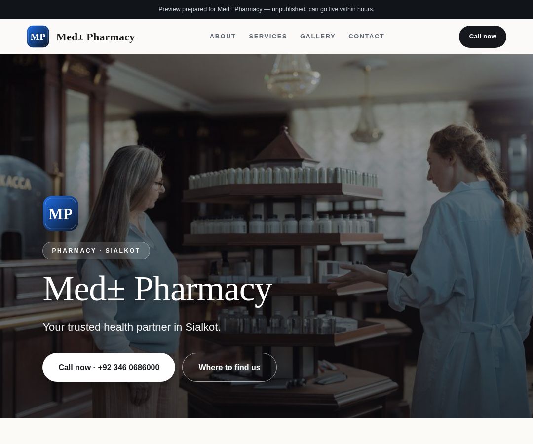 Med± Pharmacy