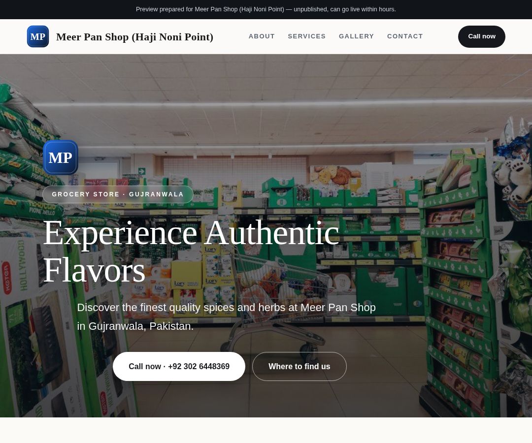 Meer Pan Shop (Haji Noni Point)